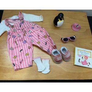 American girl Bitty baby wild things set